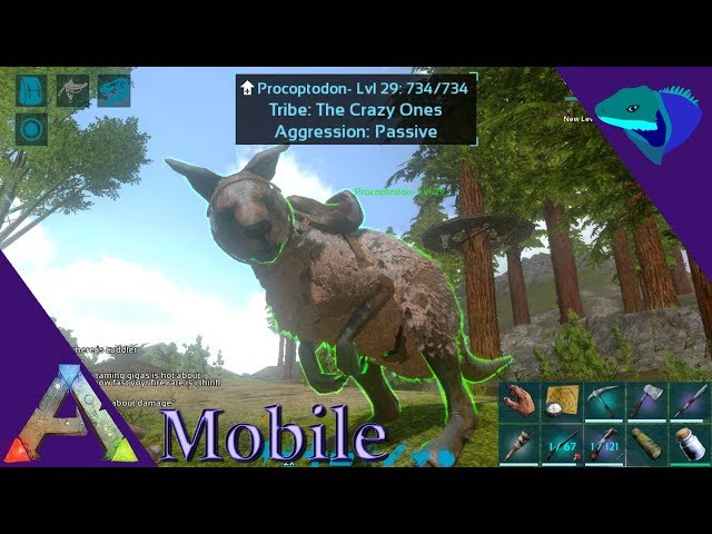 ark mobile procoptodon location