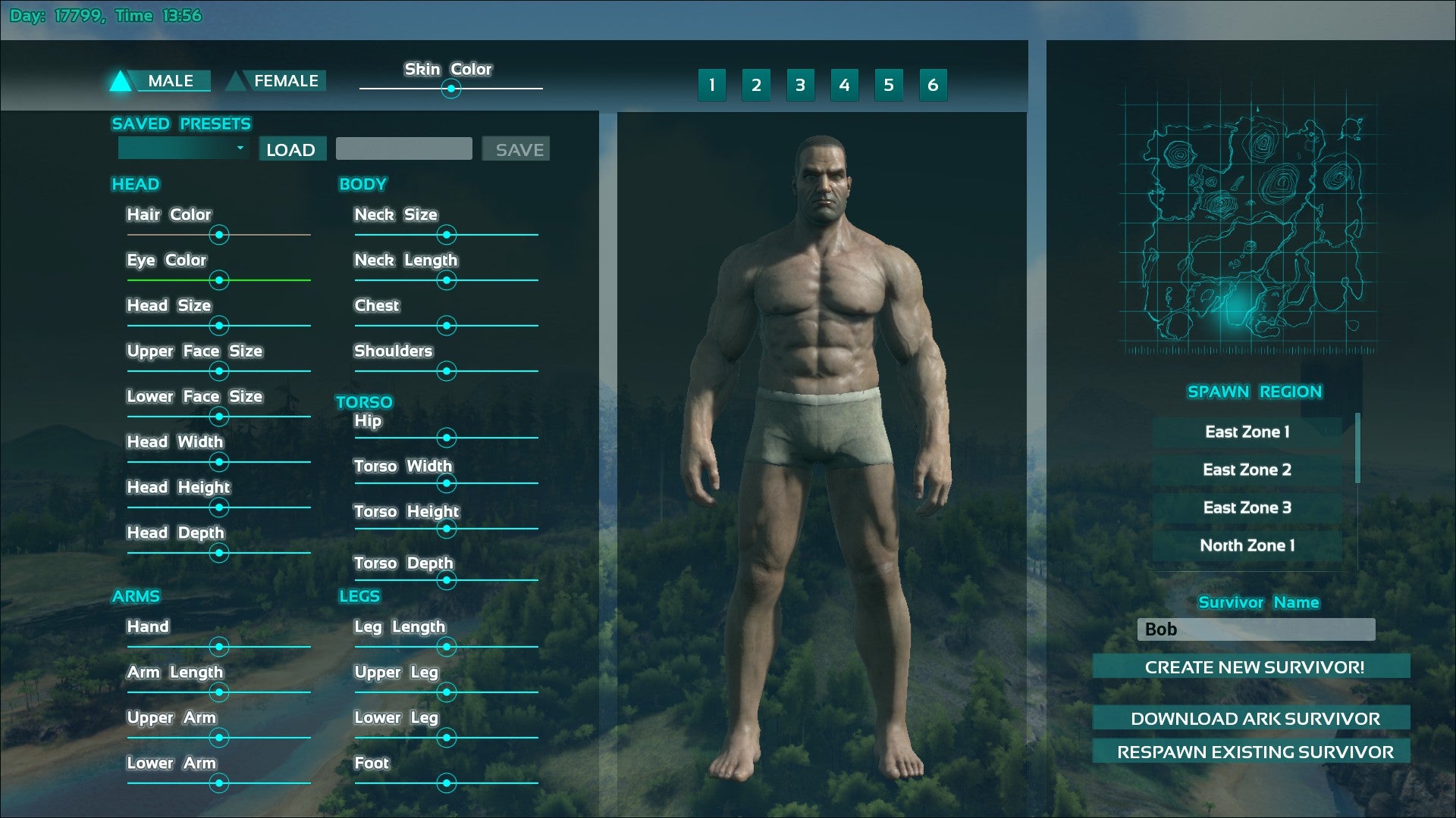 ark survival evolved female character creation