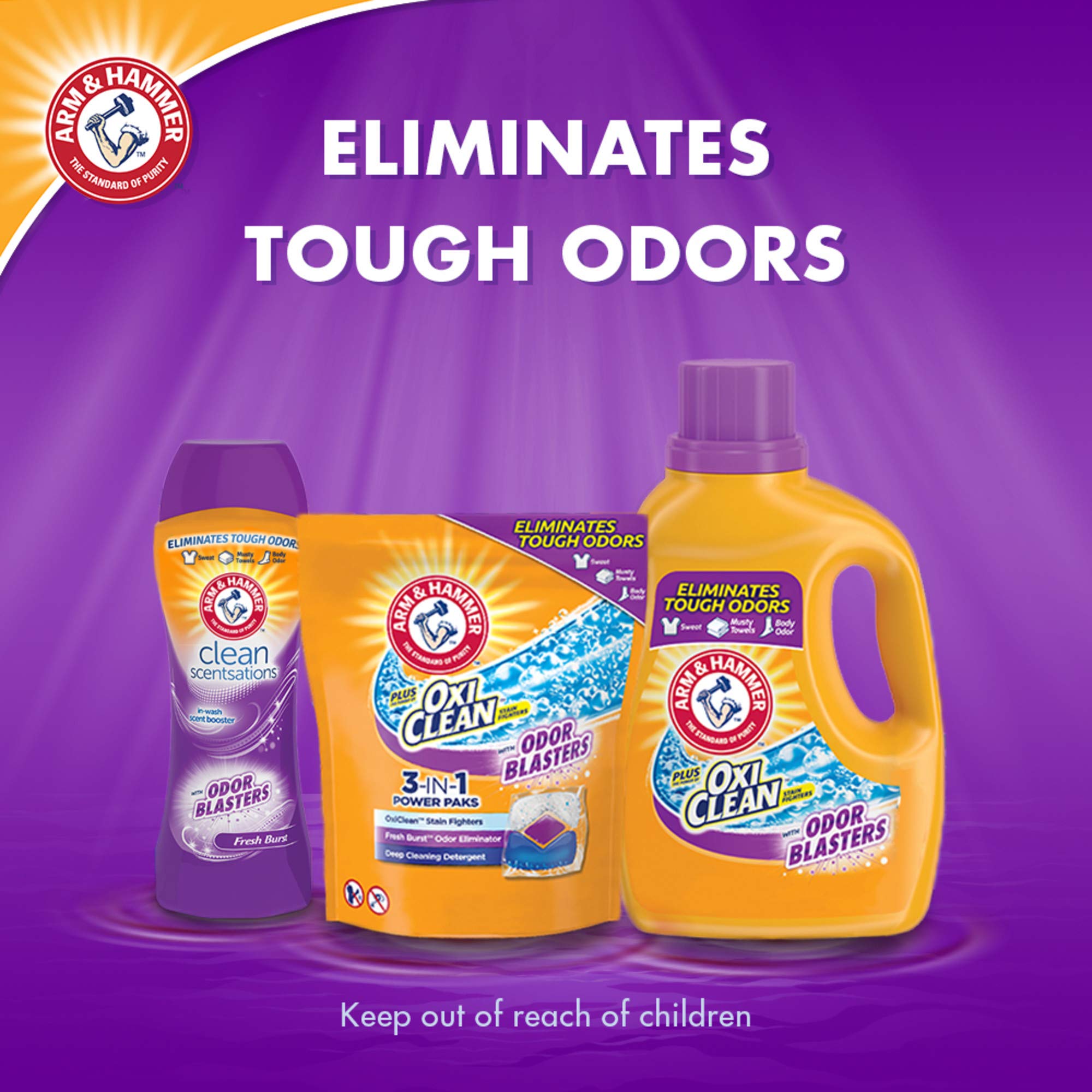 arm and hammer purple cap