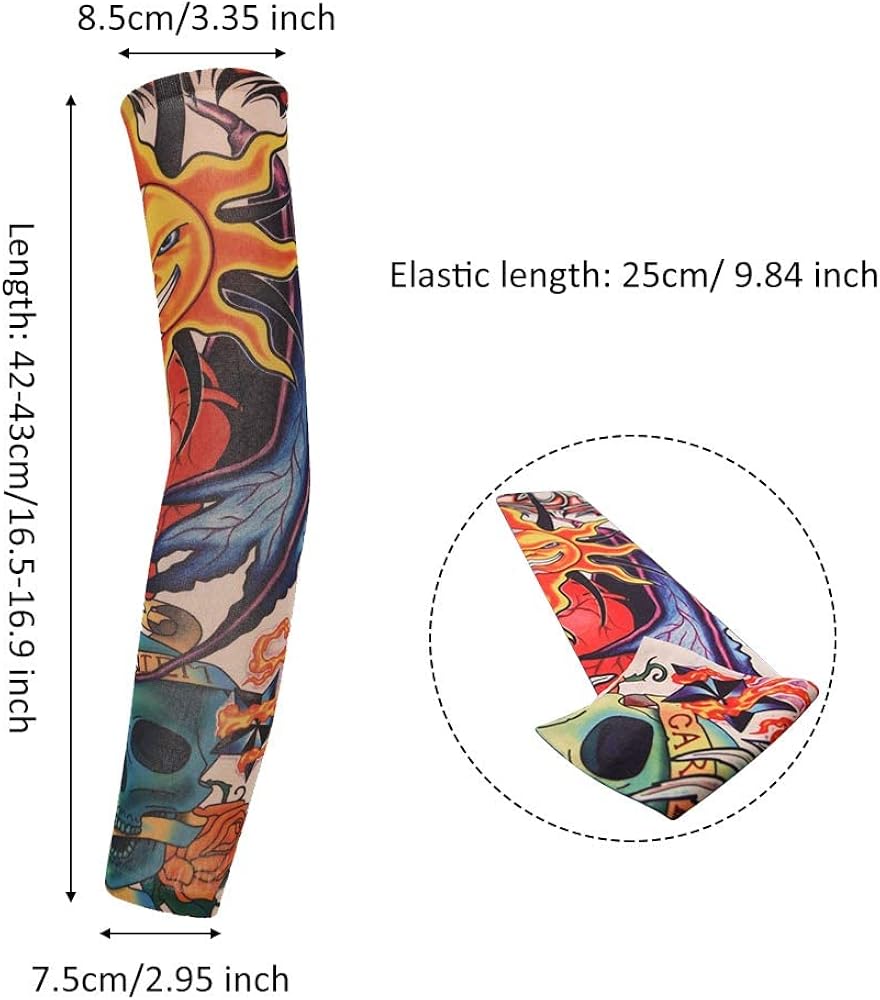 artificial tattoo sleeves