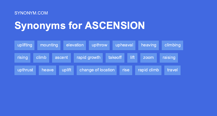 ascension antonym