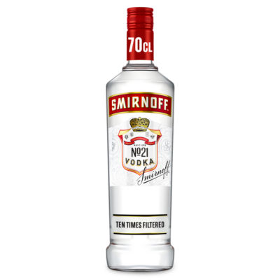 asda smirnoff vodka 2 for 20 price