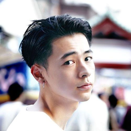 asian men haircut