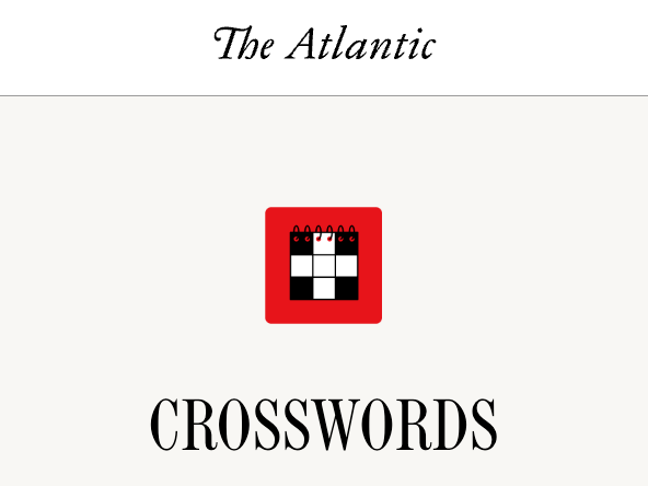 atlantic mini crossword