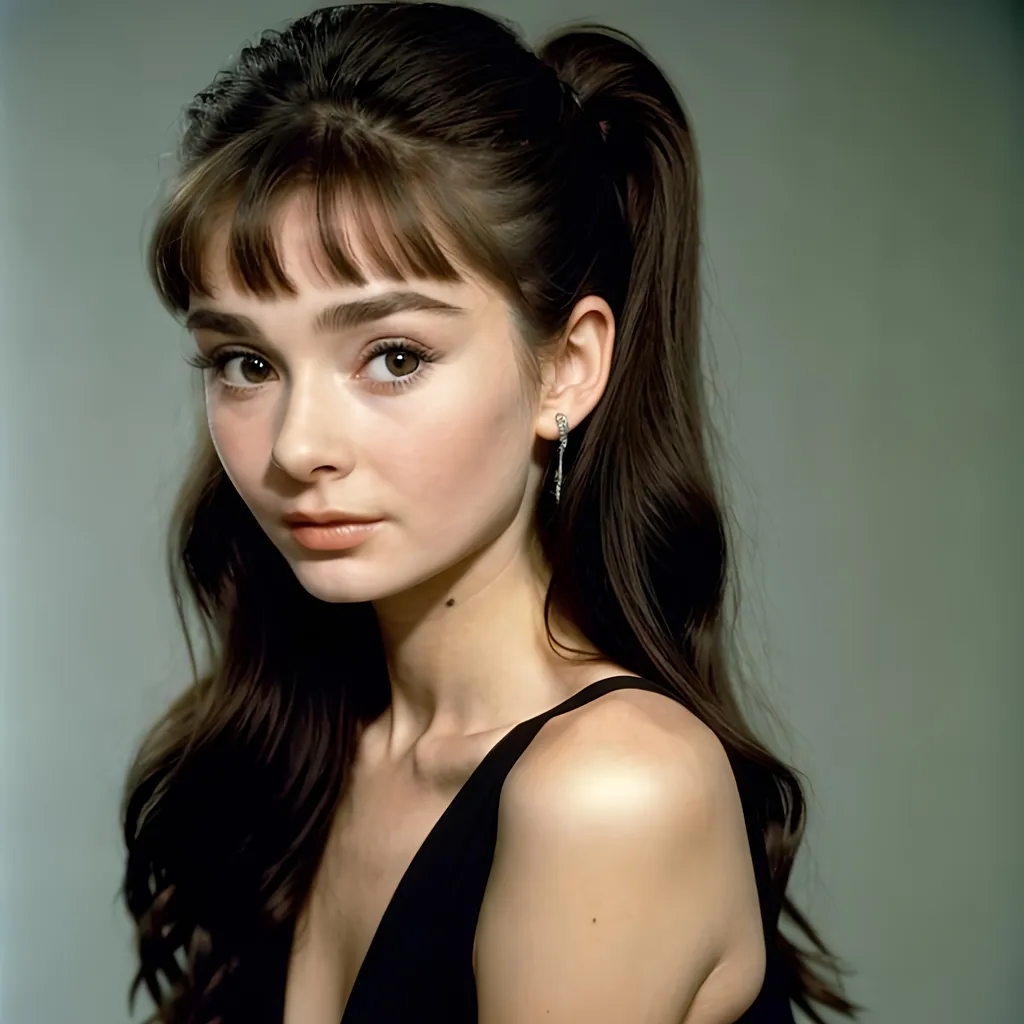 audrey hepburn hair