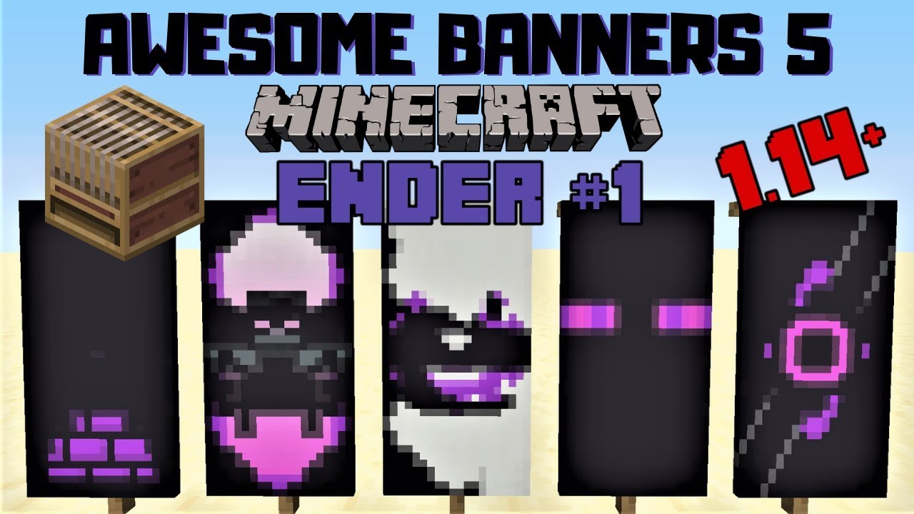 awesome minecraft banner