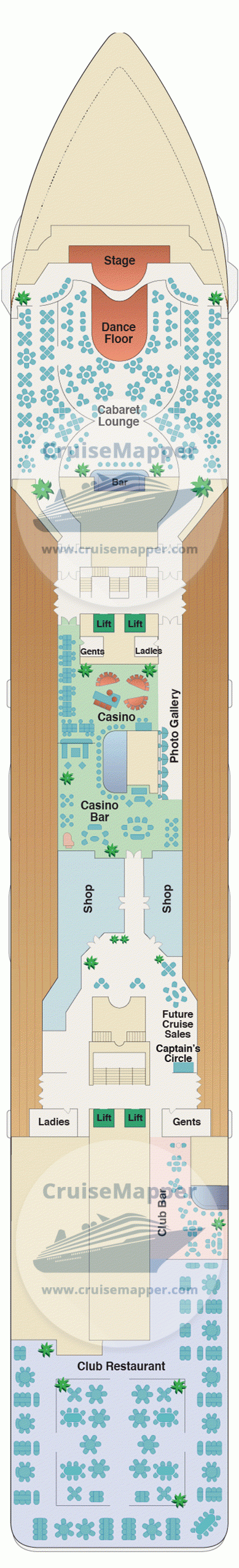 azamara onward deck plan