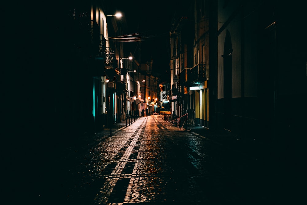 dark street wallpaper