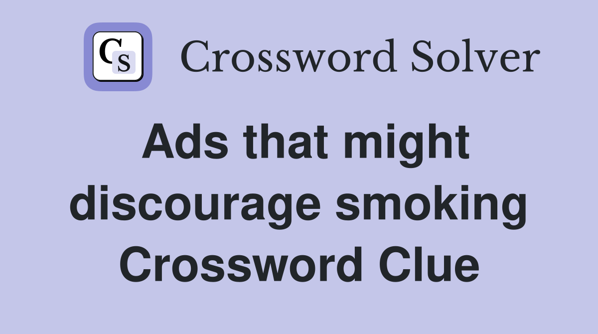 crossword clue discourage