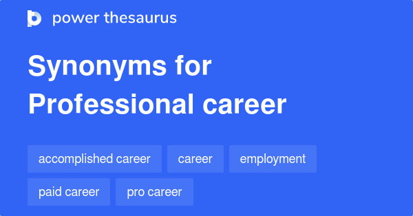 synonyms for professional