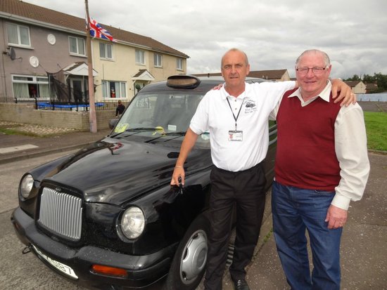 black cab tours belfast paddy