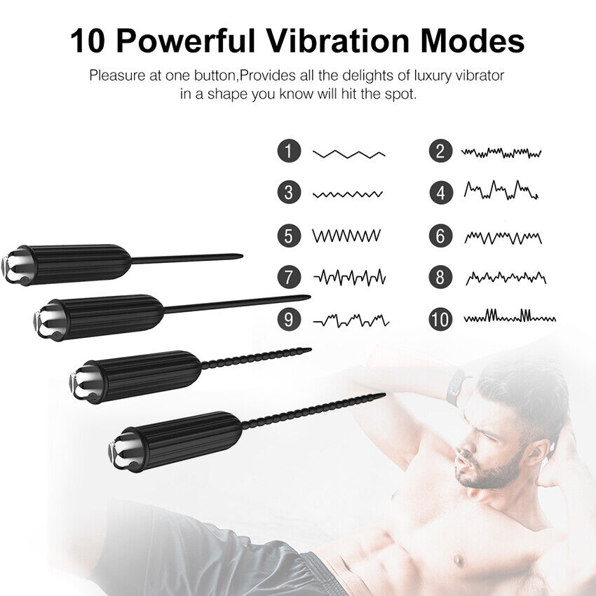 vibrating urethra plug