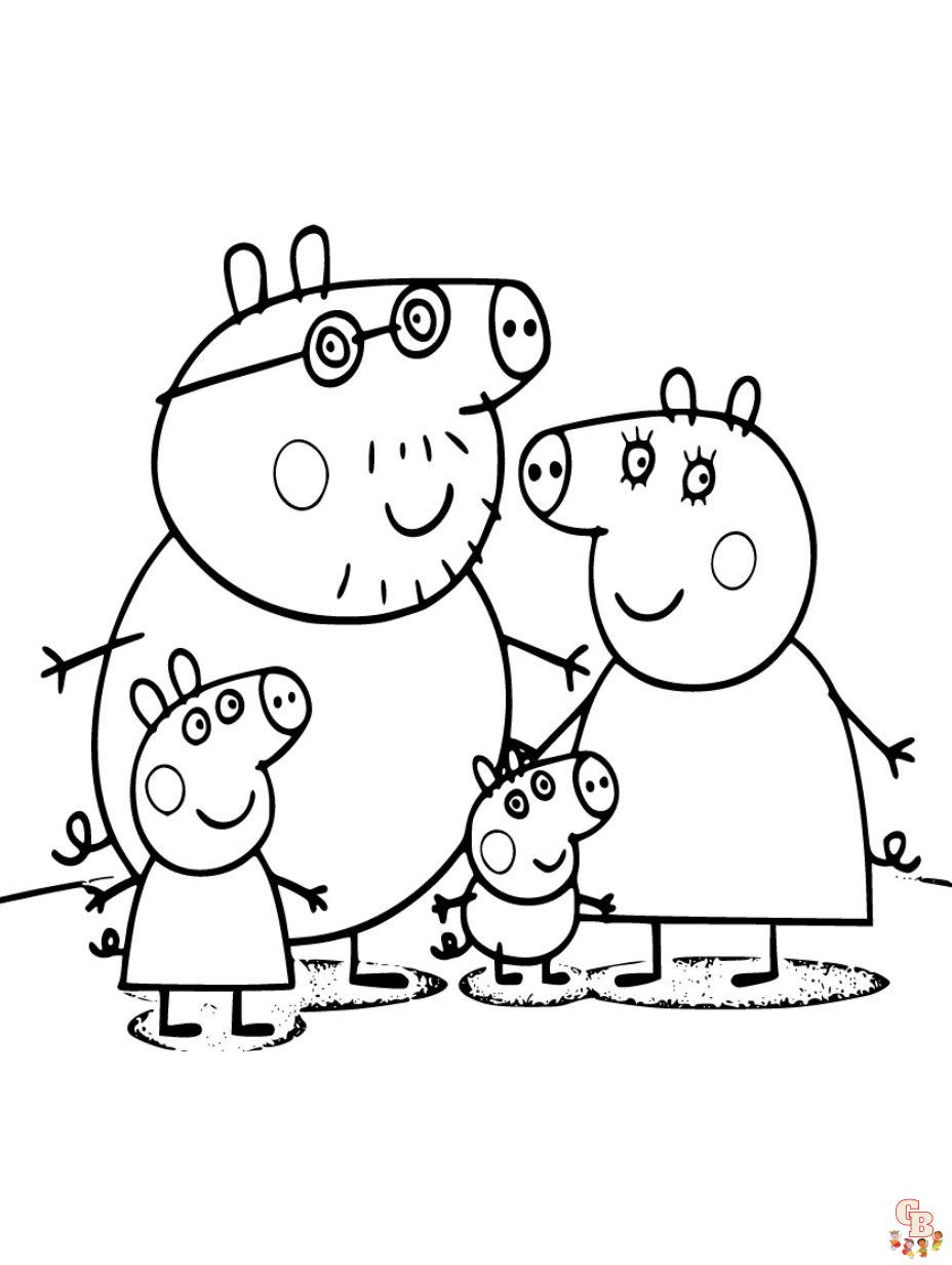 dibujos peppa pig