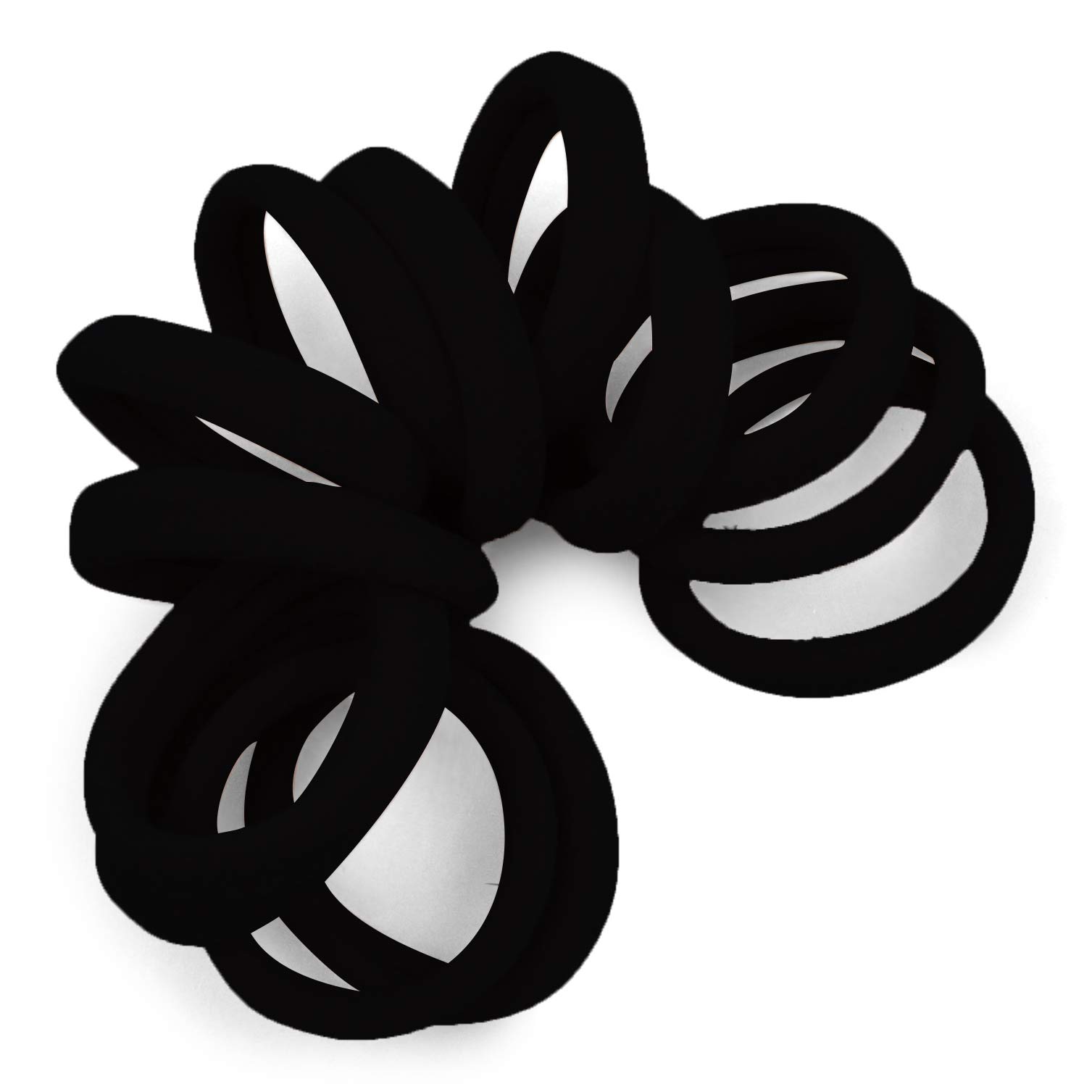 soft elastic hair ties