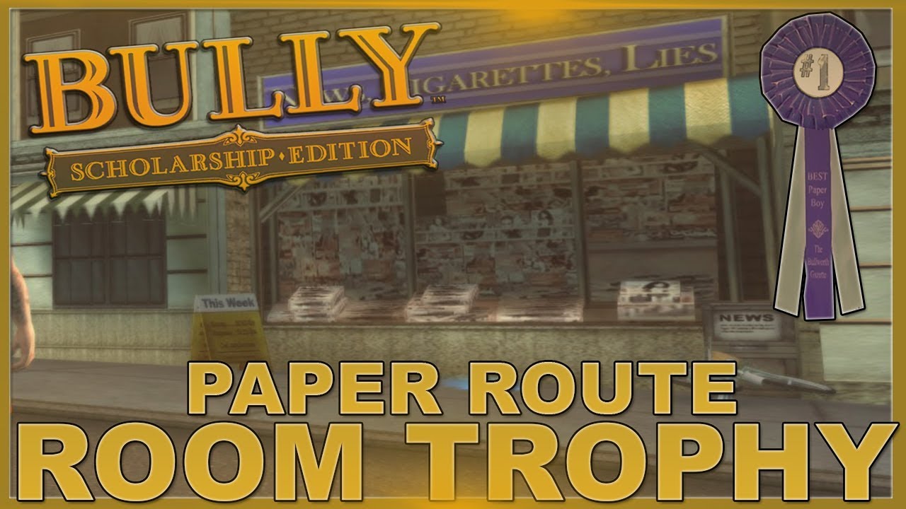 bully room trophy guide