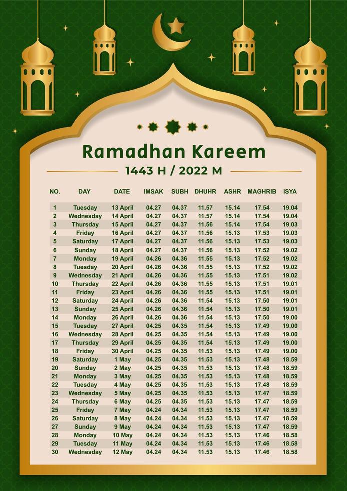 ramadan calendar