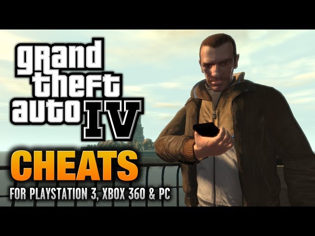 cheats for grand theft auto iv