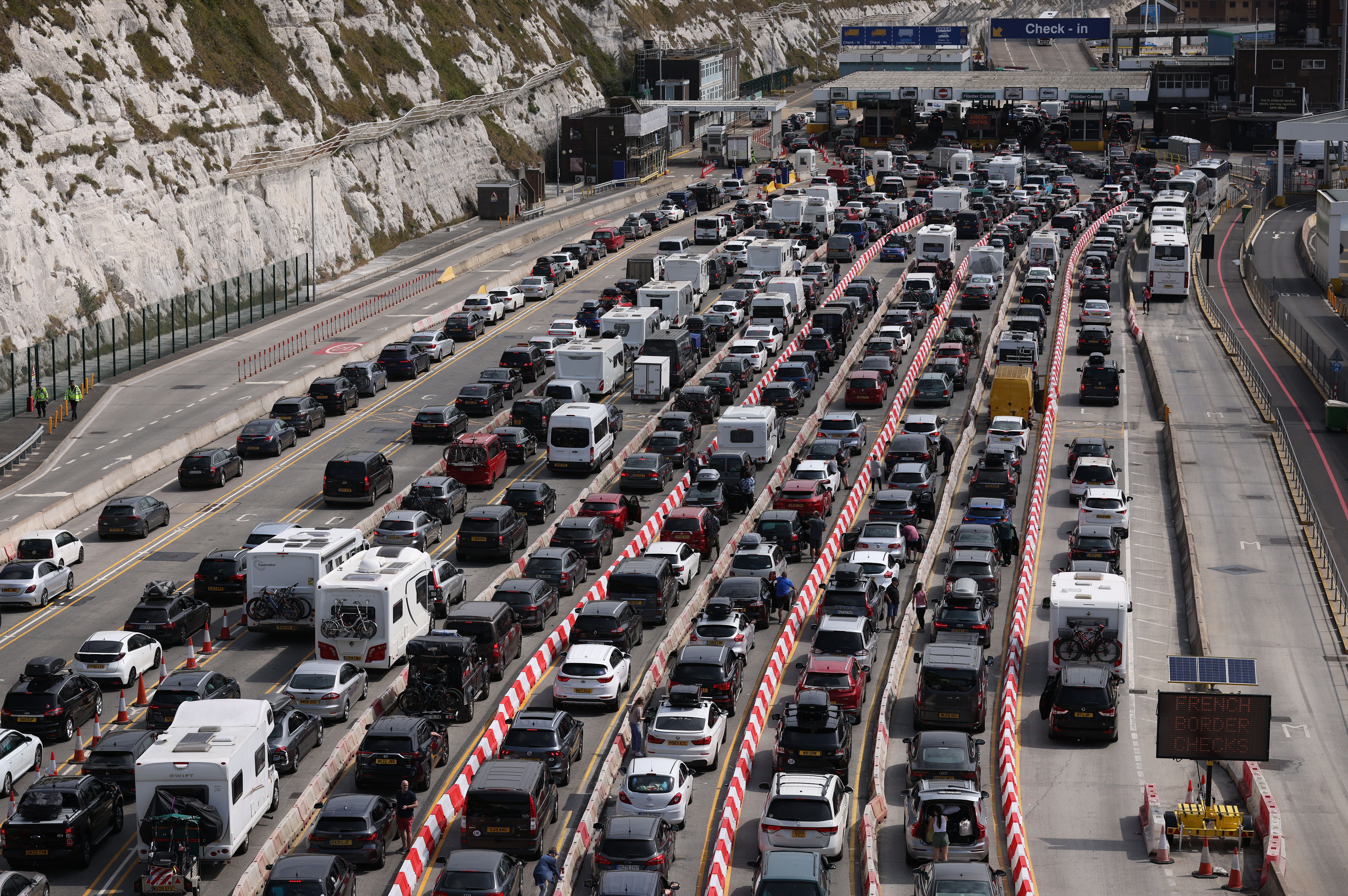 calais to dover ferry delays today