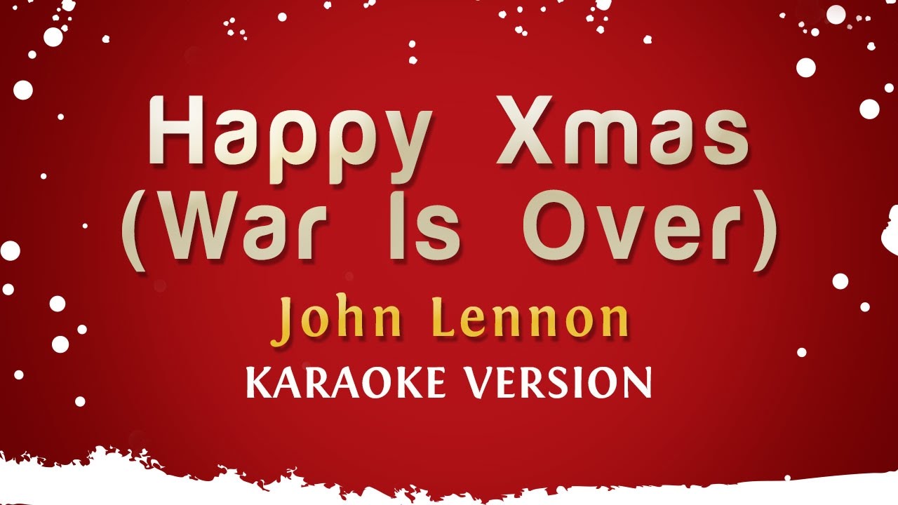 youtube video john lennon happy christmas