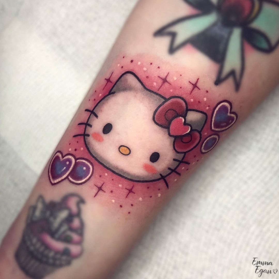 hello kitty tattoo