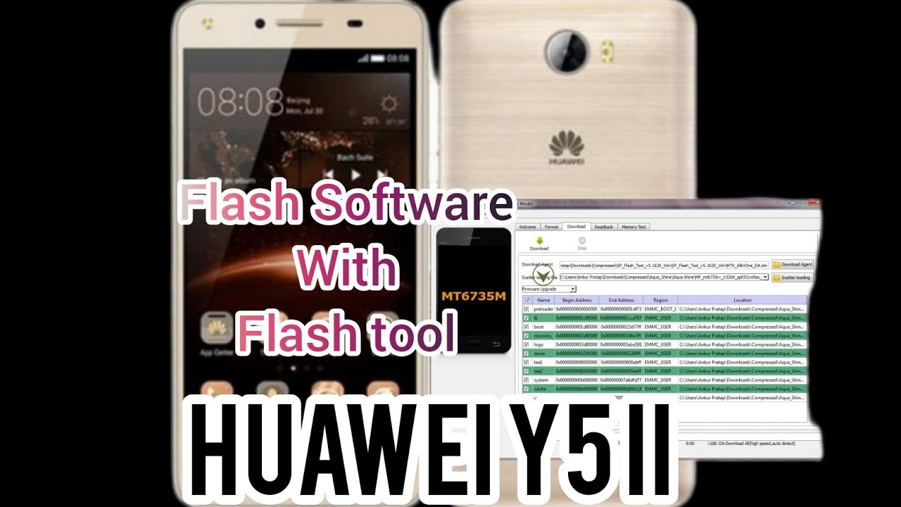 firmware huawei y5ii cun l03