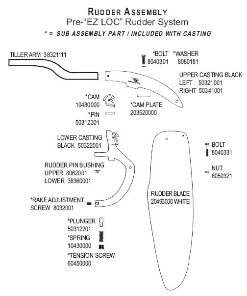 hobie wave parts