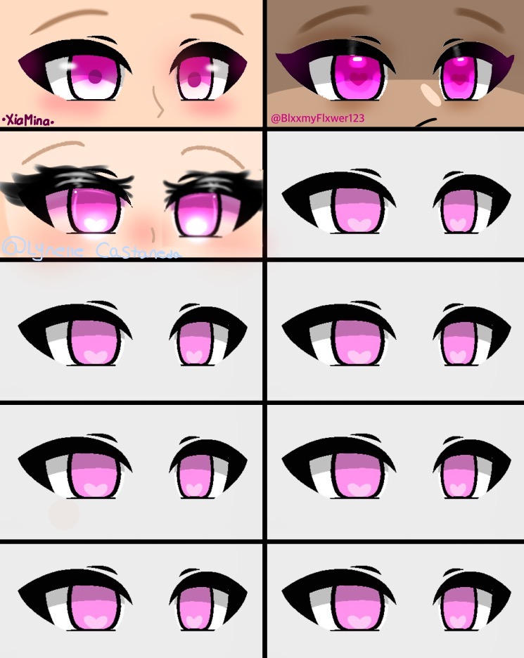 gacha base with eyes