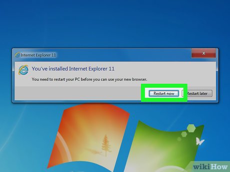 internet explorer nasıl yükseltilir