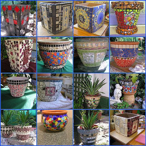 mosaic pots designs