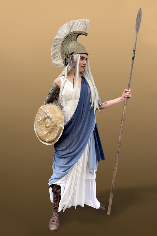 greek goddess costume