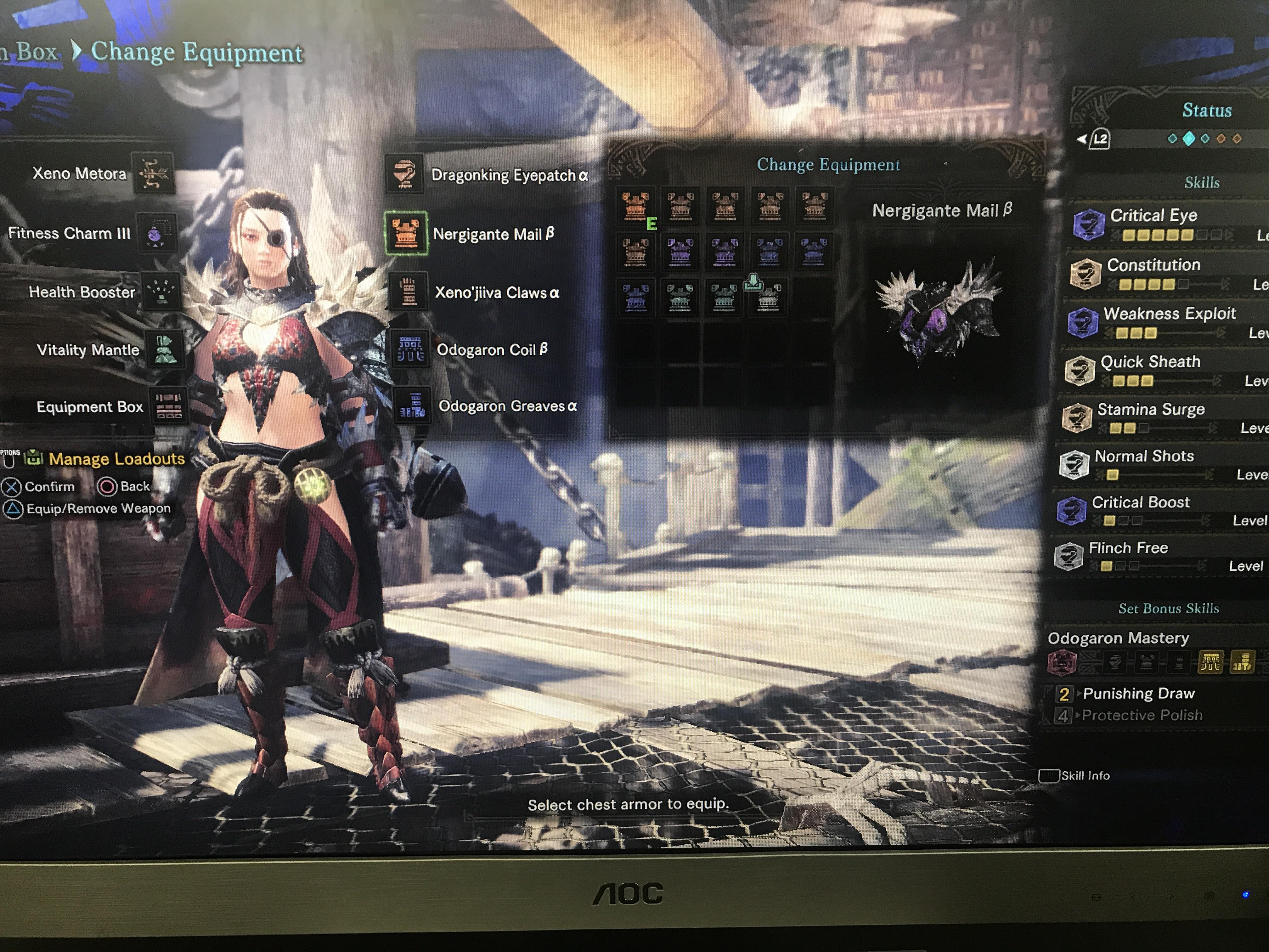 mhw best bow set