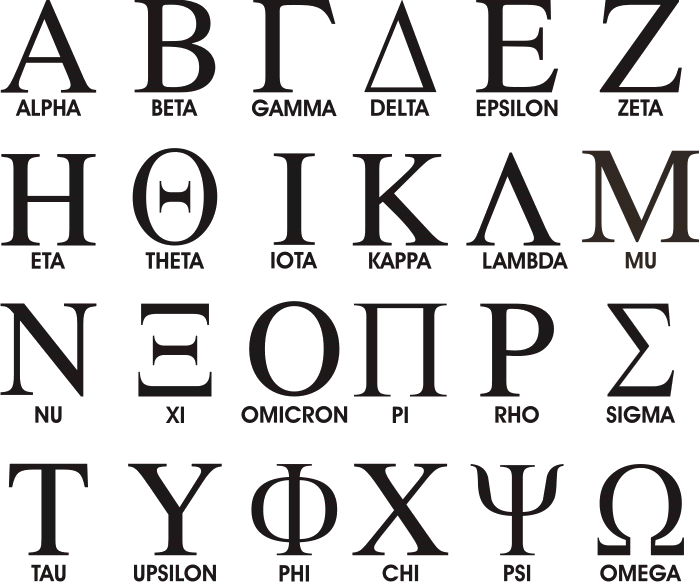 greek letter tattoos