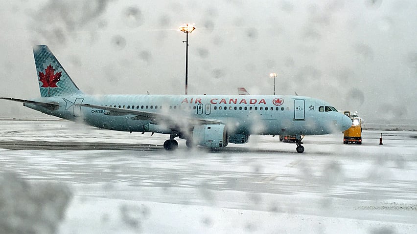 ottawa airport snow accumulation