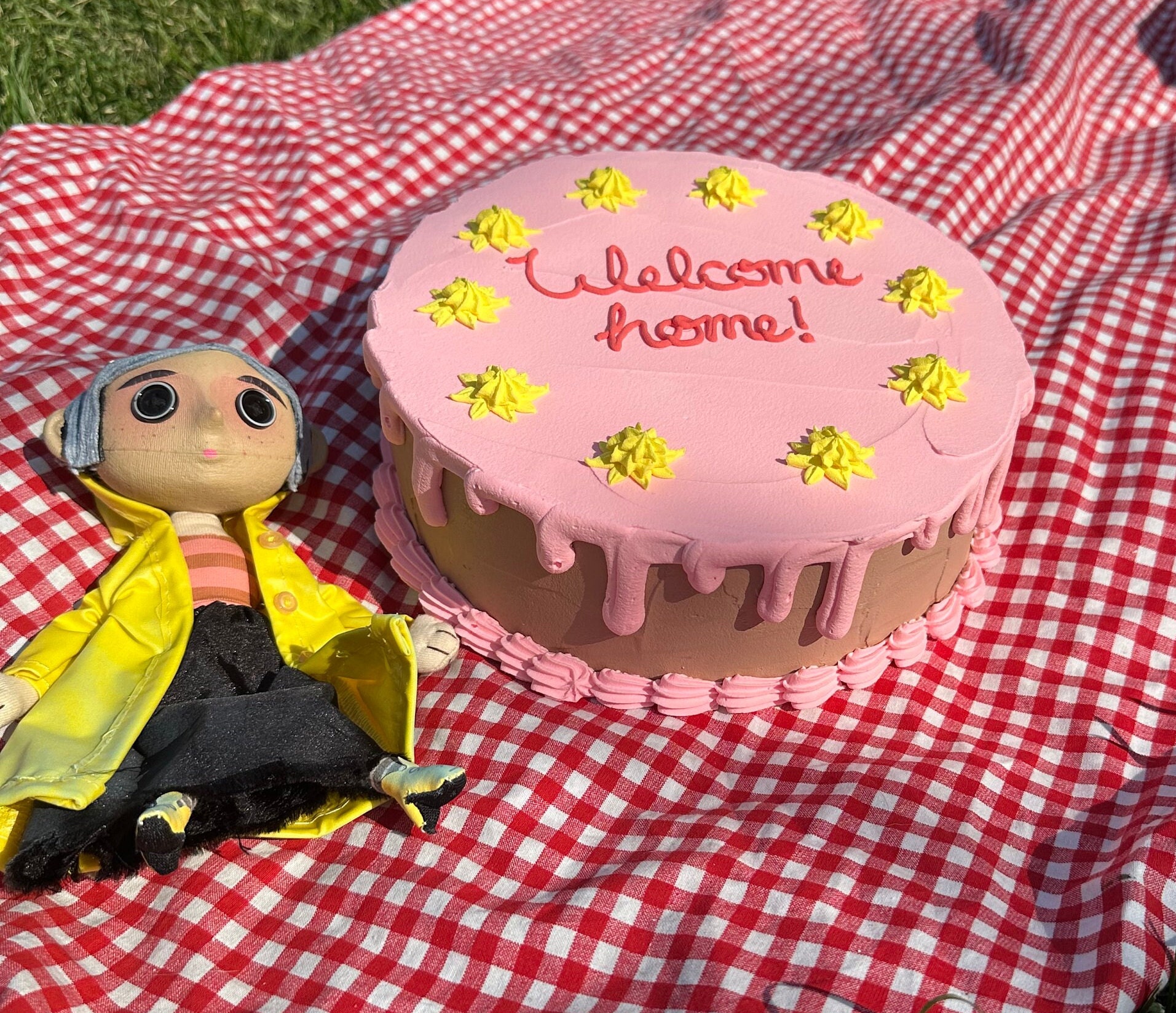 pastel de coraline