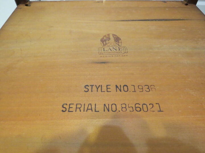 vintage lane furniture serial number lookup