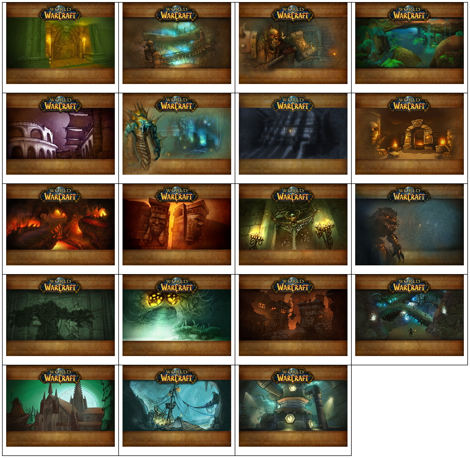 classic wow dungeons