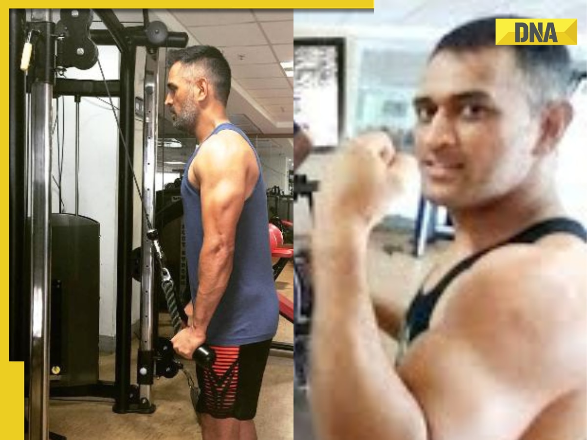 dhoni bodybuilding