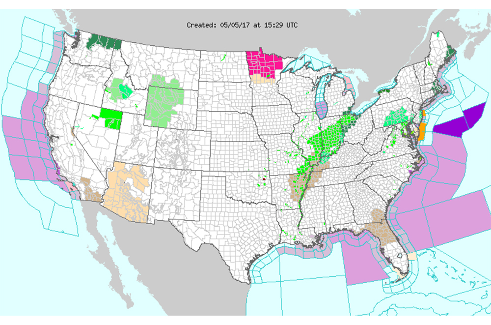 weather alerts usa