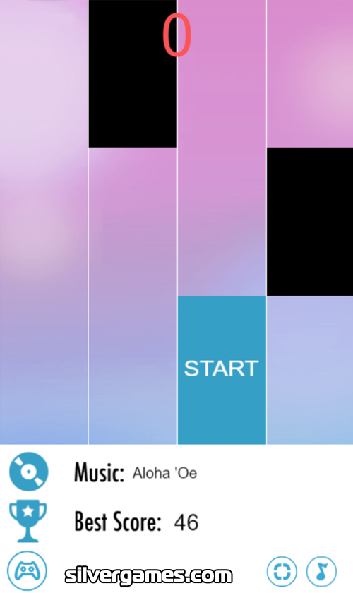 silver games piano tiles