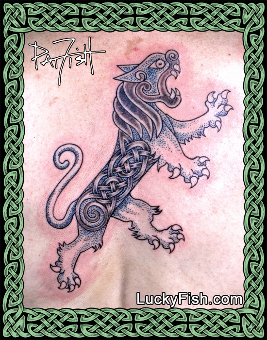 celtic lion tattoo meaning