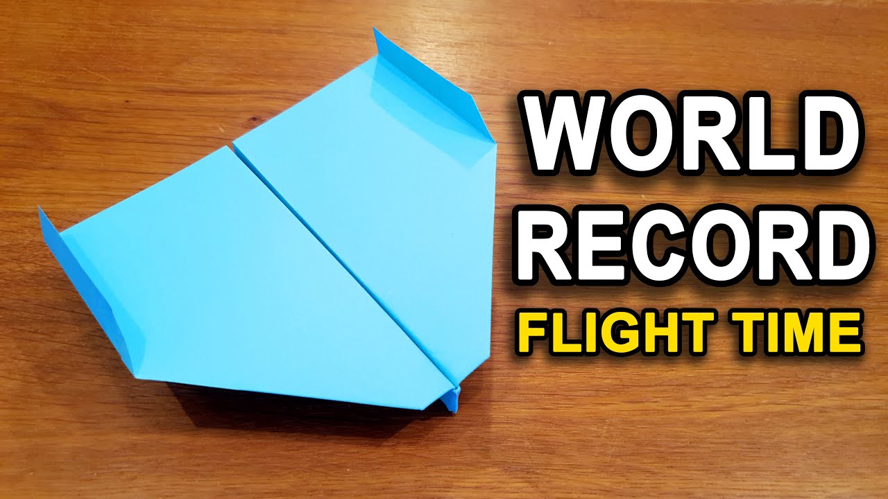 worlds best paper plane