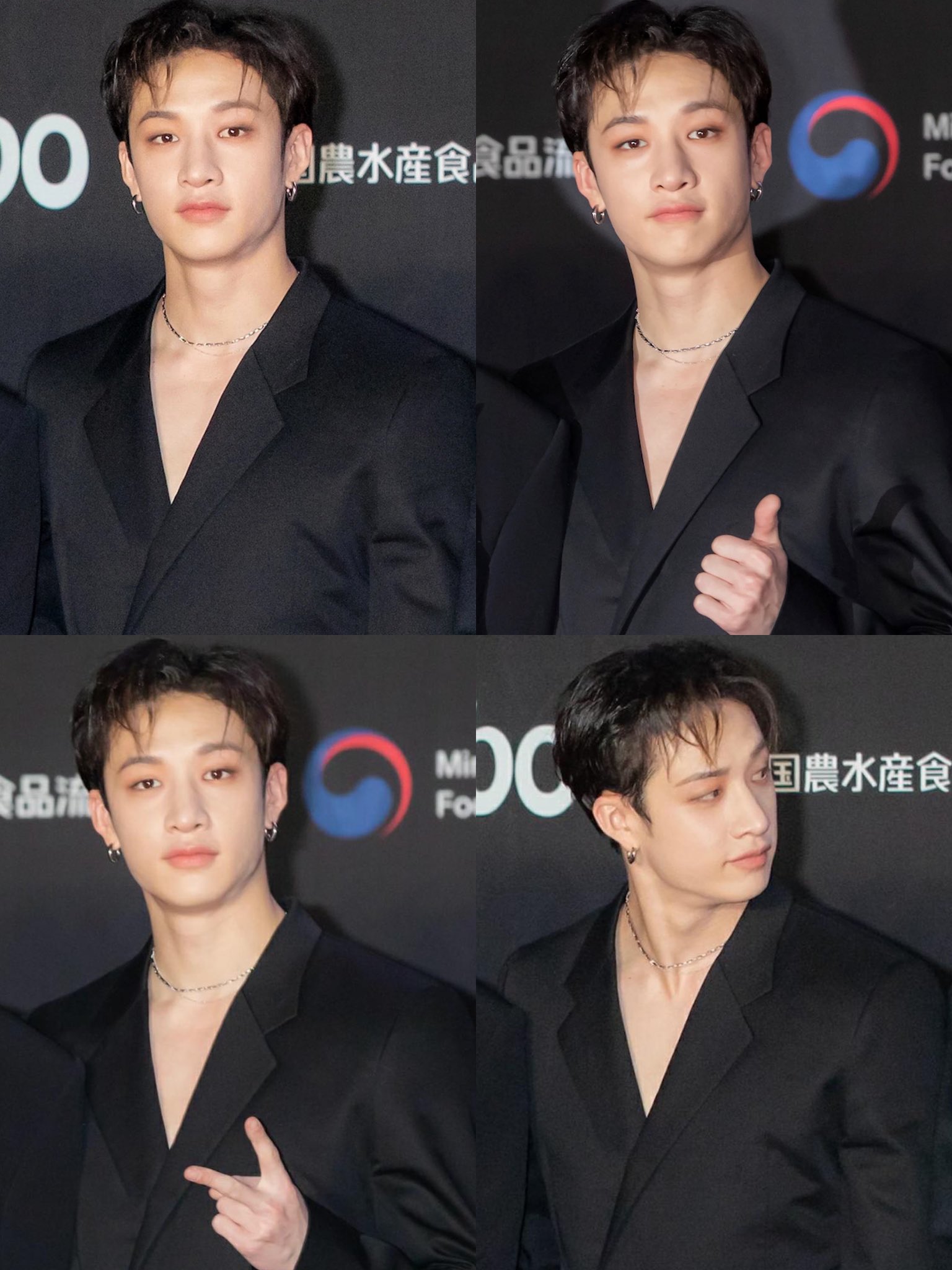 bang chan red carpet