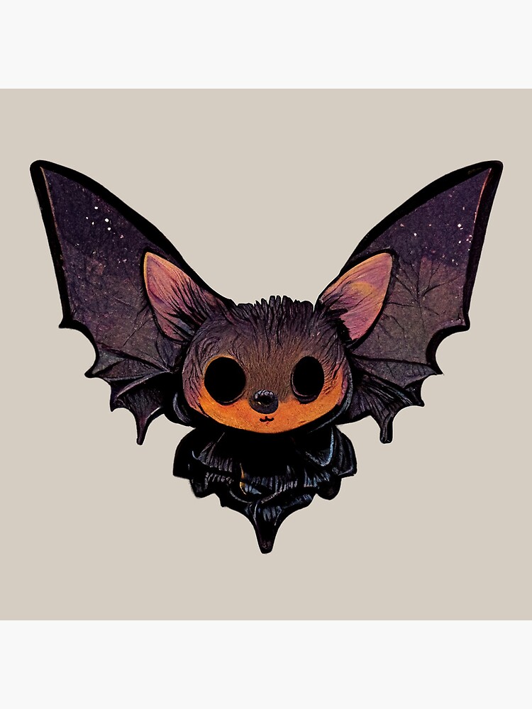 bat cute art