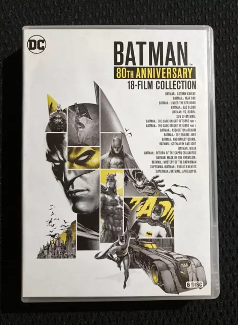 batman 80th anniversary collection blu ray