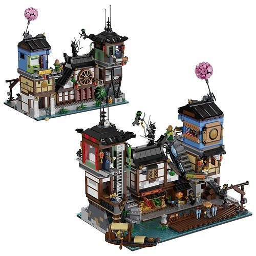 lego ninjago city docks