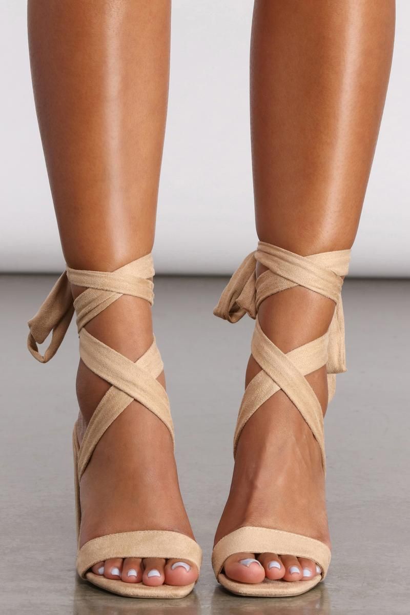 wrap around heel shoes