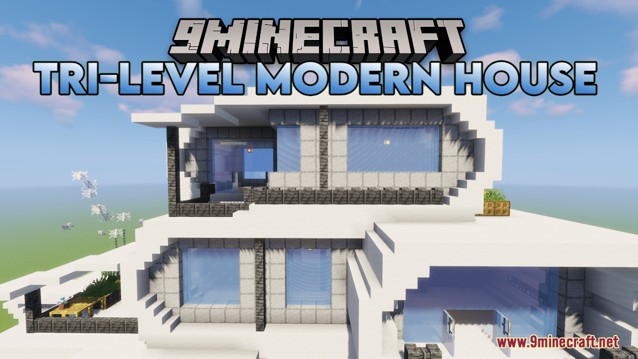 modern house minecraft