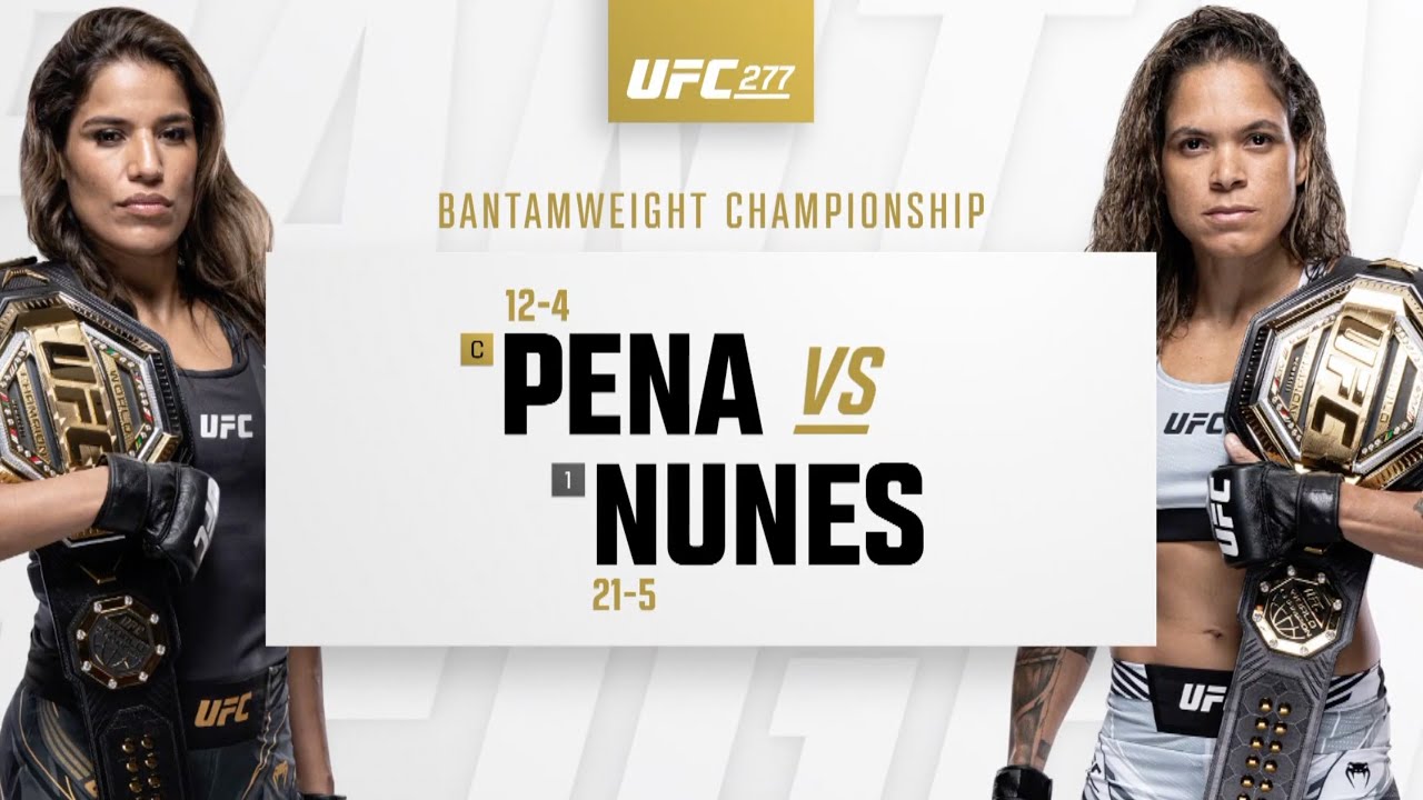 julianna pena vs amanda nunes