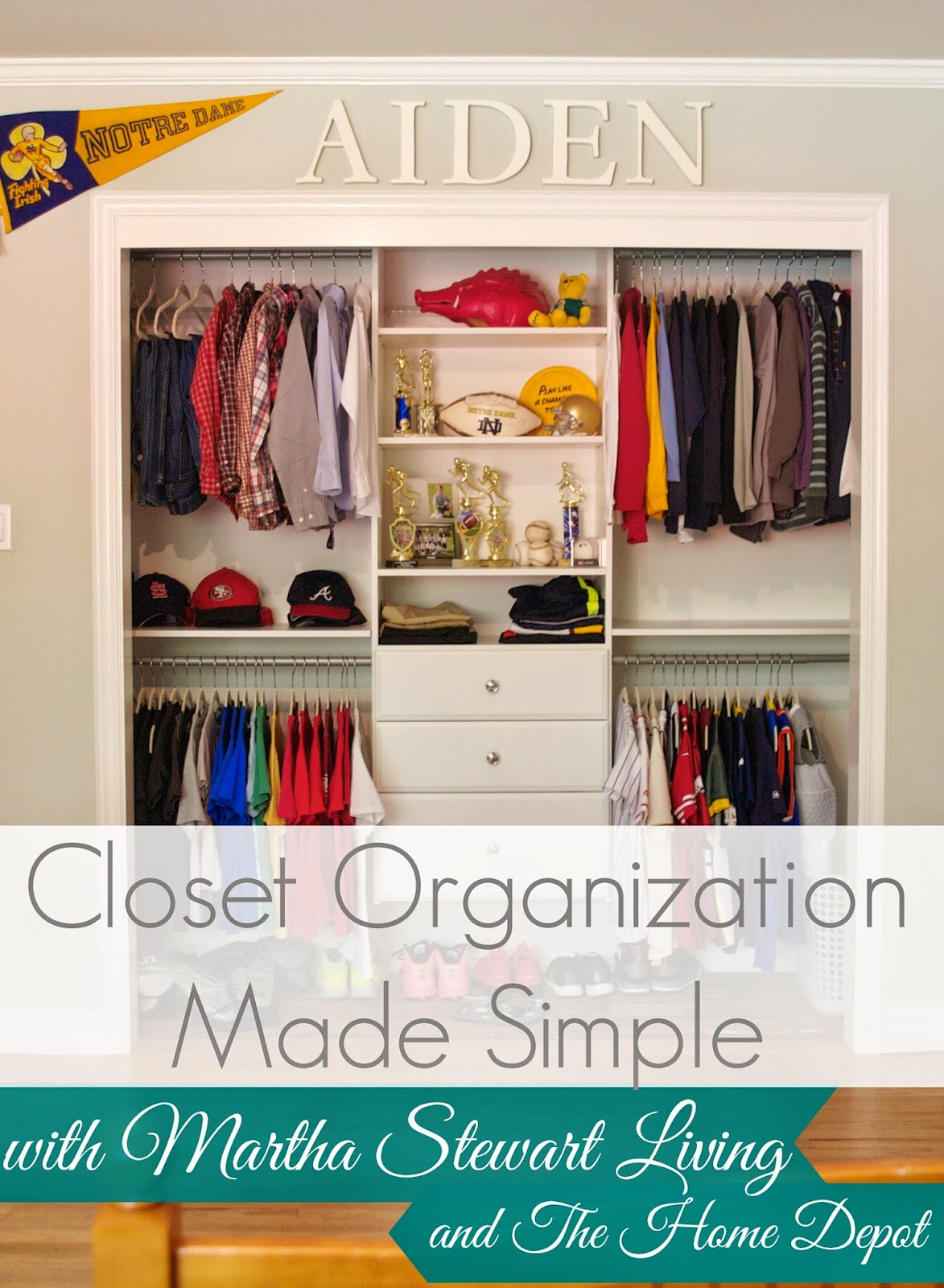 martha stewart closet organizer