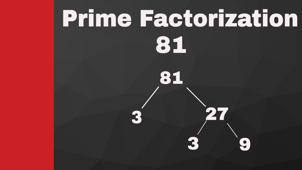 81 prime factor